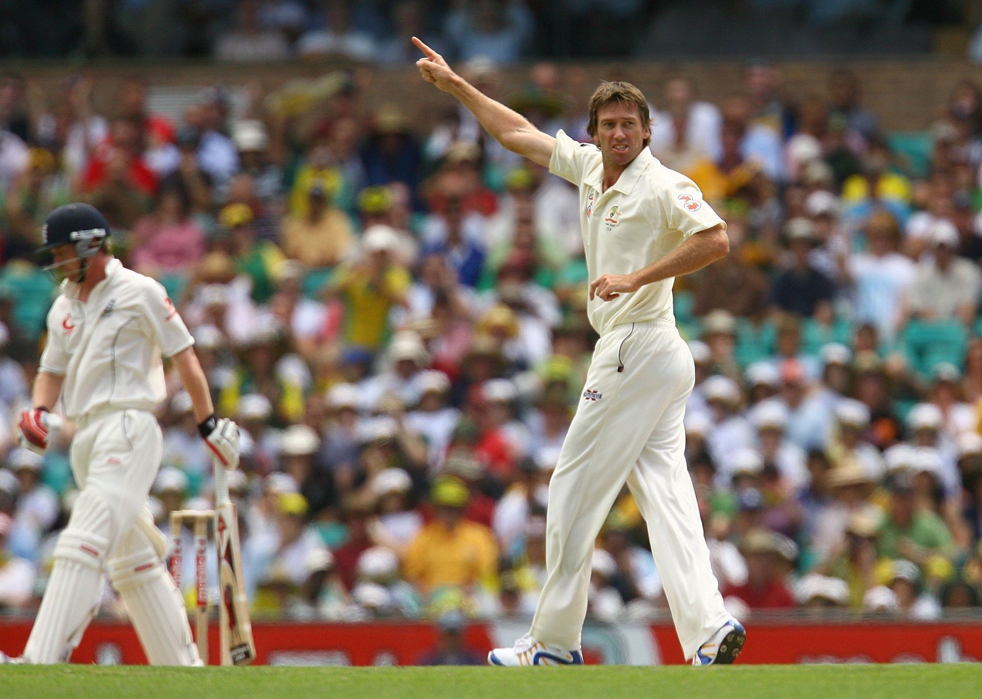 On his day, Glenn McGrath was near unplayable. (Image Credits: Getty Images)