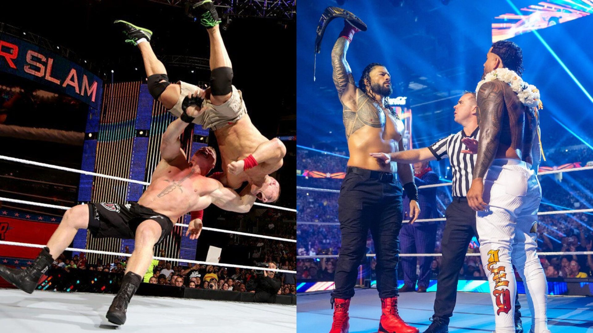 WWE SummerSlam के इतिहास में पिछले 10 साल के मेन इवेंट का रिकॉर्ड (Photos: WWE.com)