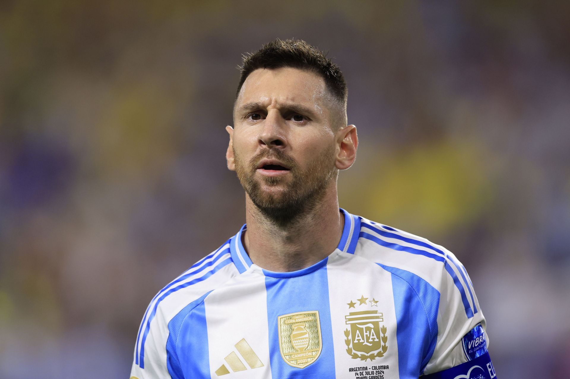 Argentina captain Lionel Messi