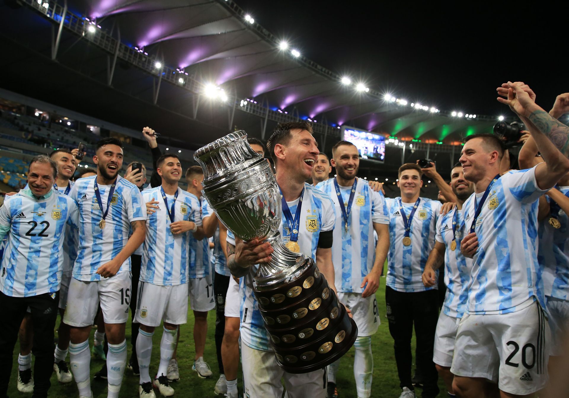 Brazil v Argentina: Final - Copa America Brazil 2021 (Photo by Buda Mendes/Getty Images)