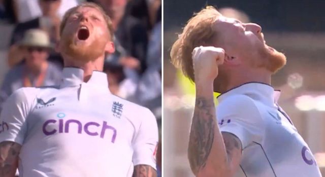 [Watch] Ben Stokes’ animated celebrations as he dismisses Alick ...