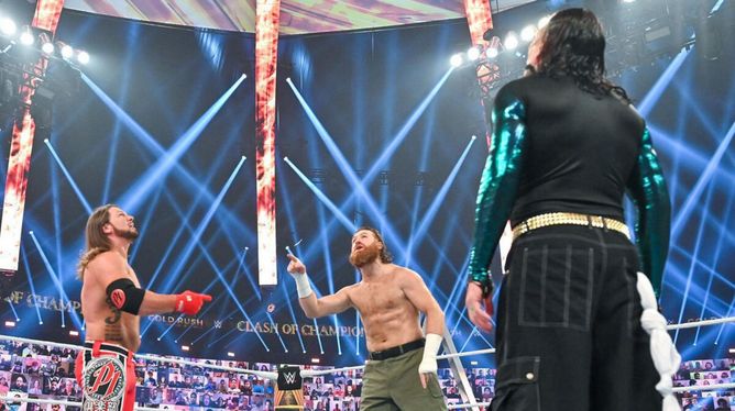 WWE के मौजूदा चैंपियन का पीछा करना मशहूर सेलेब्रिटी को पड़ा महंगा, बिल्डिंग से किया गया बैन, सोशल मीडिया पर फूटा गुस्सा