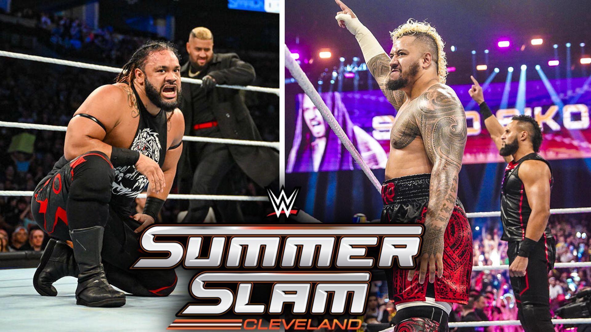 Final WWE SummerSlam match card (July 26, 2024) All Bloodline members