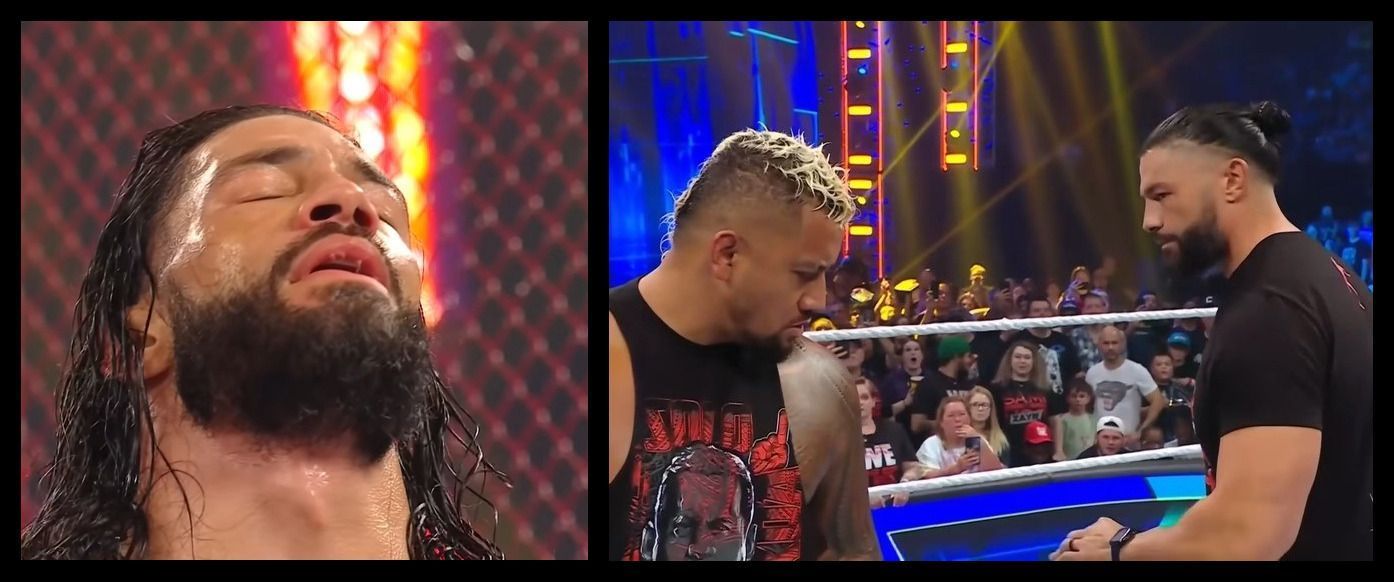 Roman Reigns and Solo Sikoa [Image Source: Screenshot from WWE