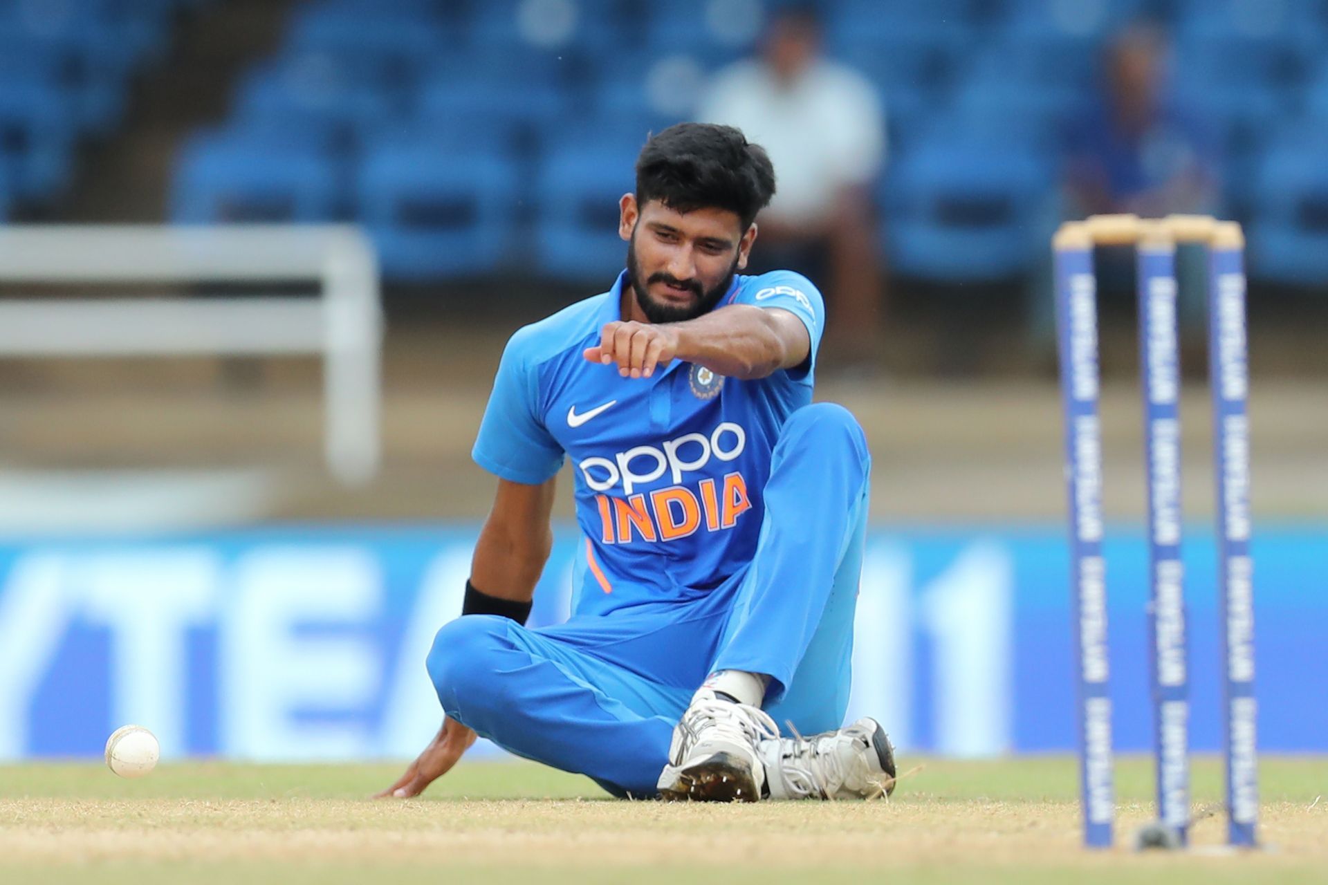 Team India’s left-arm pacer Khaleel Ahmed (Image Credits: Getty Images)