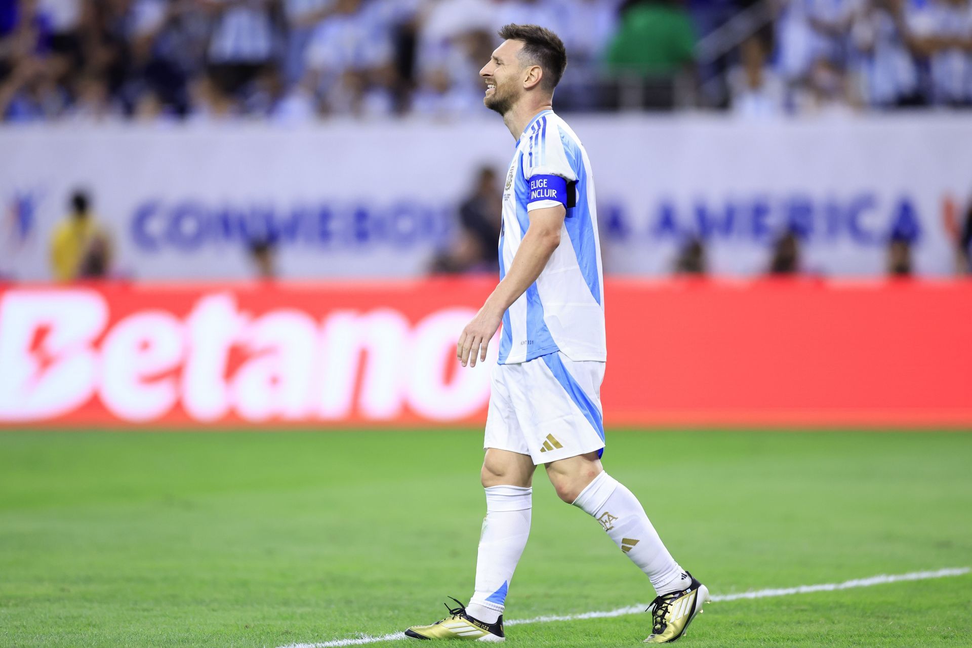 Lionel Messi in Copa America (Photo by Buda Mendes/Getty Images)