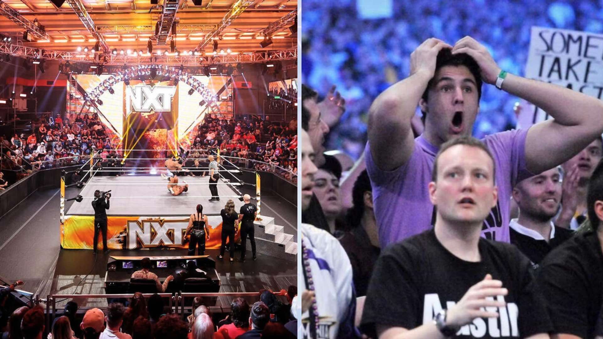 NXT this week was live from the WWE Performance Center [Image credits: wwe.com]