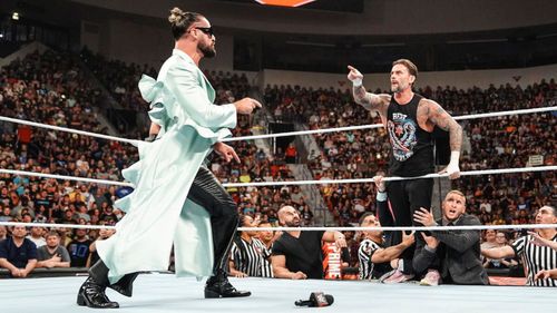 Rollins and Punk will have a heated exchange at SummerSlam. {Image Credit: WWE.com}