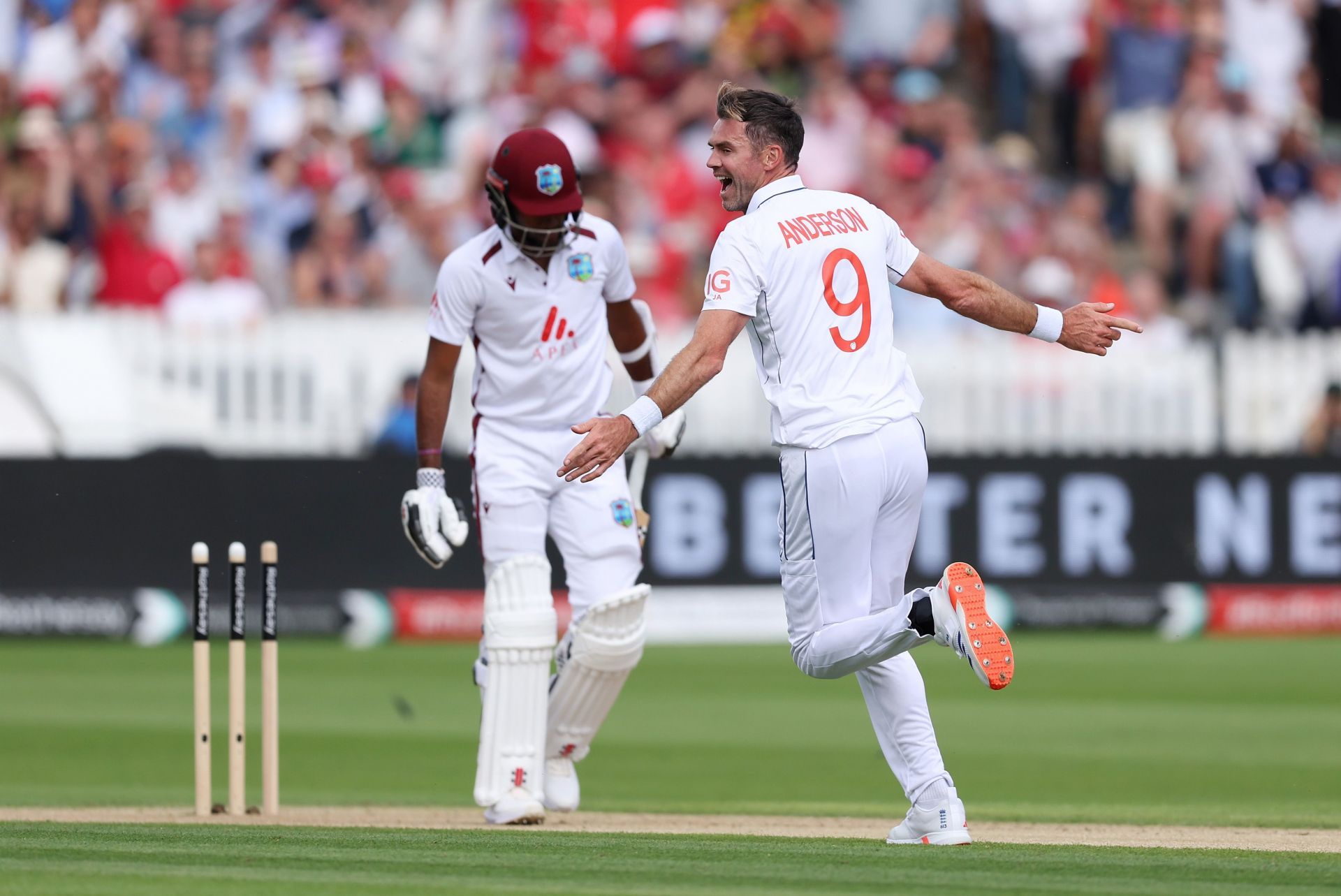 England v West Indies - 1st Test Match: Day Two