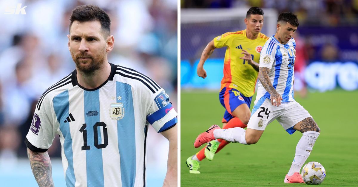 Argentina star cites Lionel Messi example while discussing racism controversy (Image via Getty)