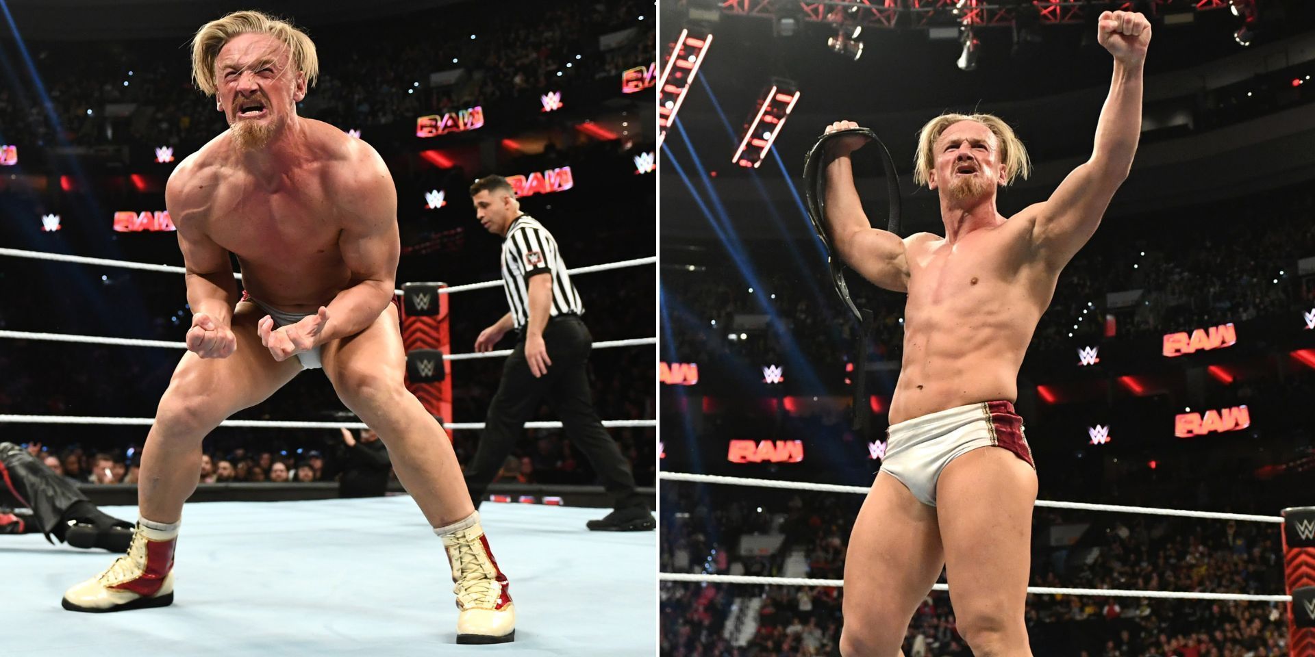 Ilja Dragunov main evented WWE RAW this week (Images via WWE.com)