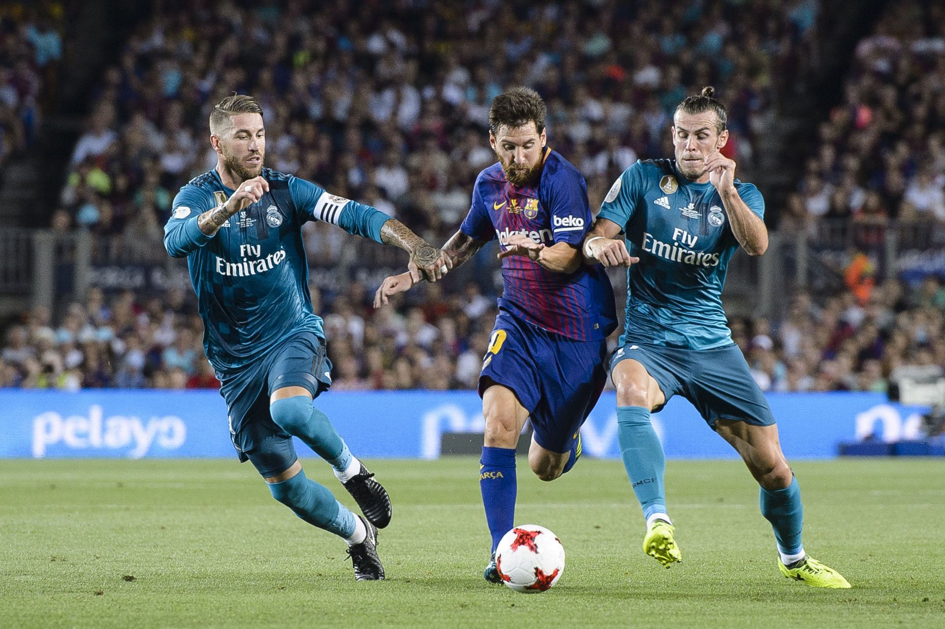 FC Barcelona v Real Madrid - Supercopa de Espana: 1st Leg - Source: Getty (Photo by Power Sport Images/Getty Images,)