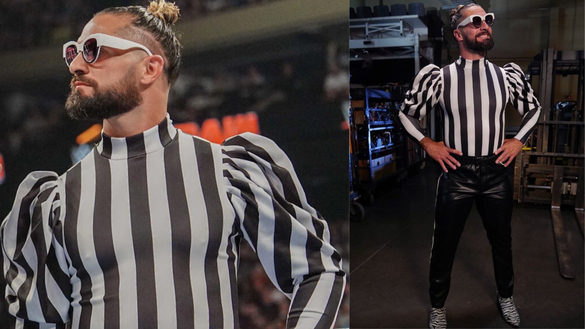 Seth Rollins never disappoints with his bold wardrobe picks.