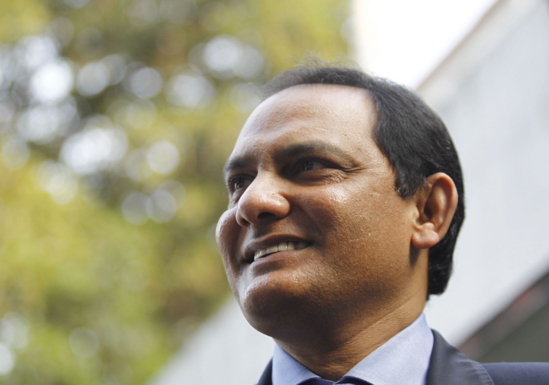 Former Indian cricket captain Mohammad Azharuddin... - Source: Getty