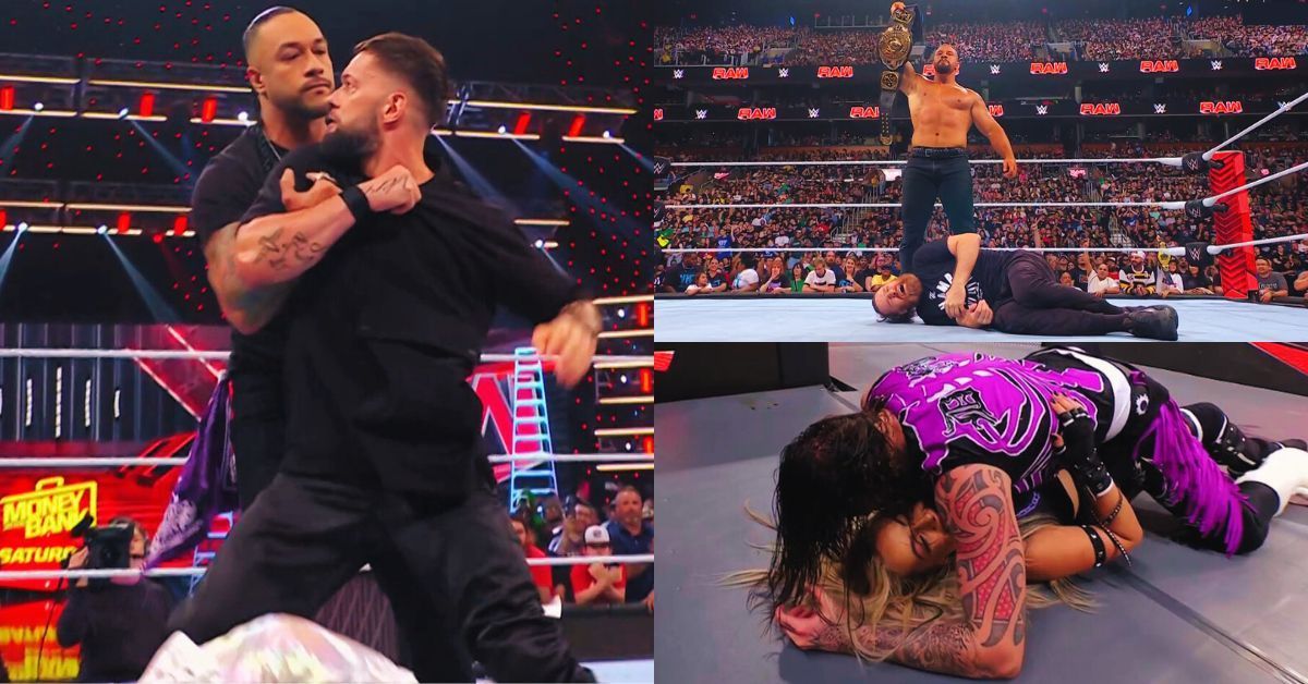 We got a big night on WWE RAW with a big title match and a revelation about Wyatt Sicks! (Image credits: Screenshots from WWE RAW on Sony LIV)