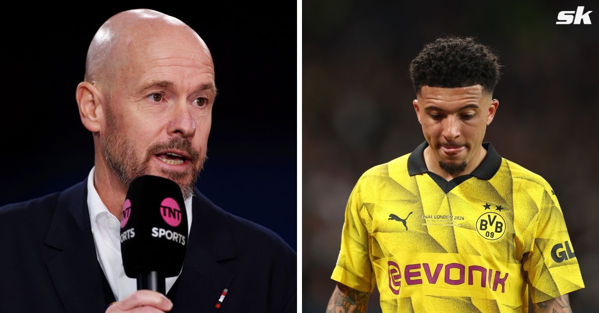 Erik ten Hag and Jadon Sancho are seemingly back on good terms.