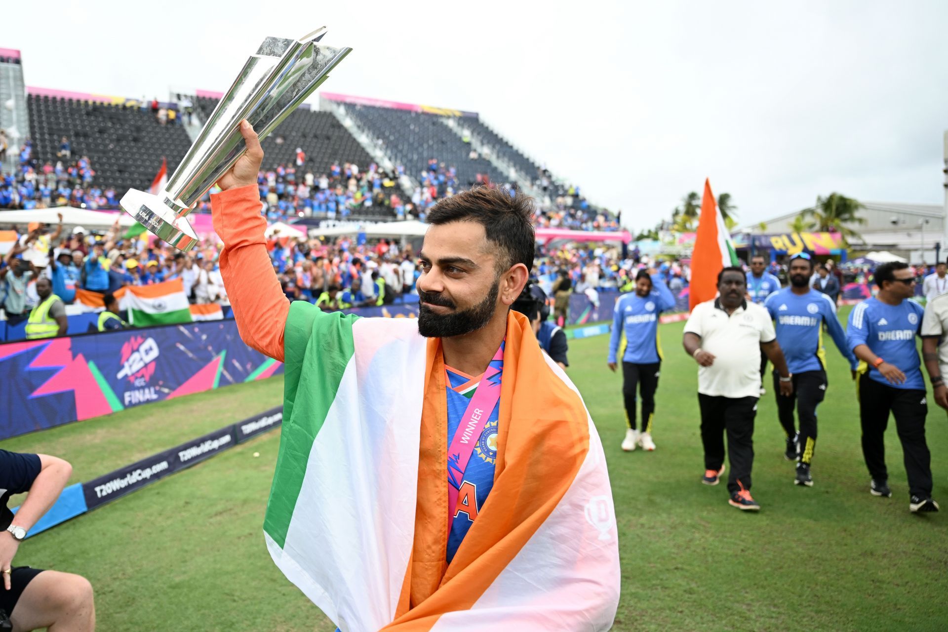 Virat Kohli shares throwback picture with trophy days after 2024 T20 ...