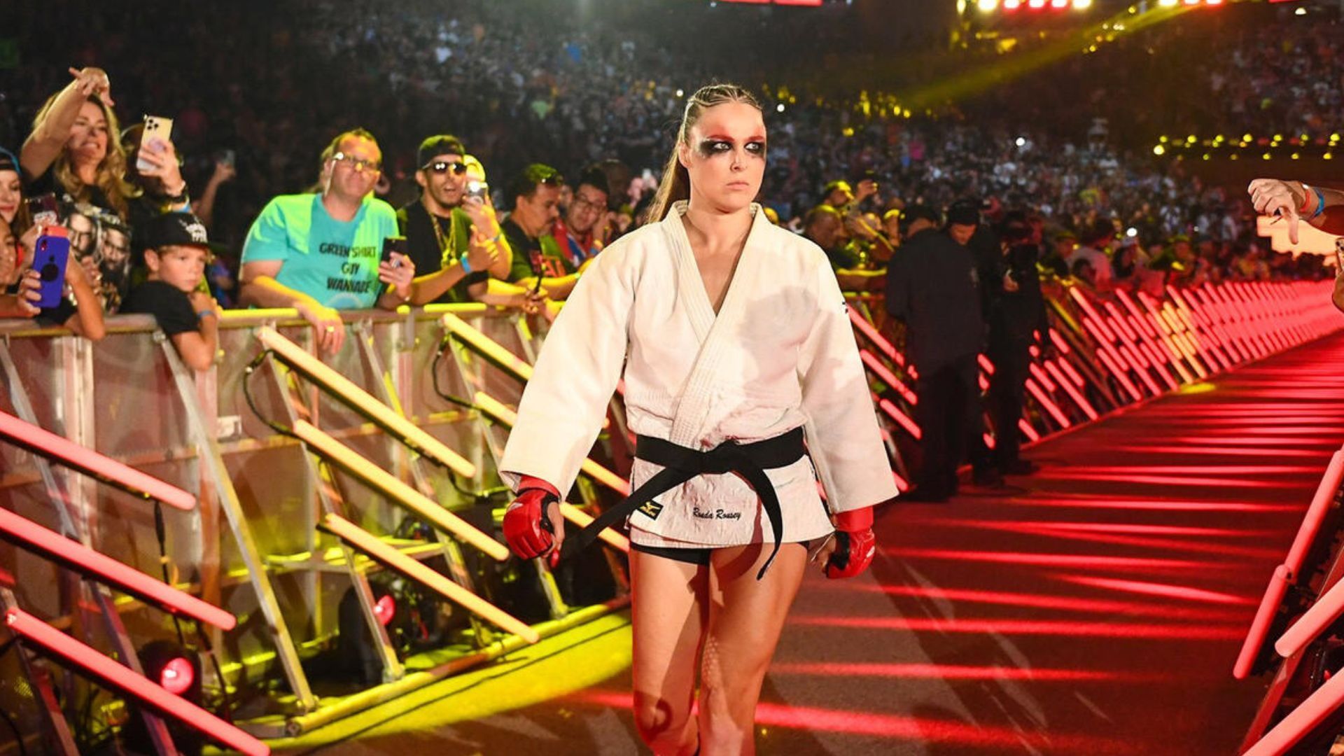 Ronda Rousey at WWE SummerSlam 2023! [Image credit: WWE.com]