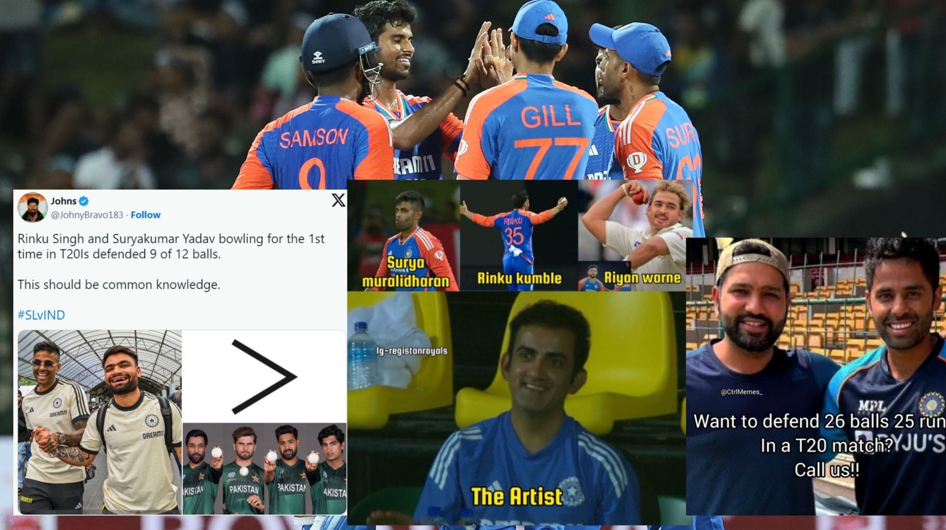 Fans react after India