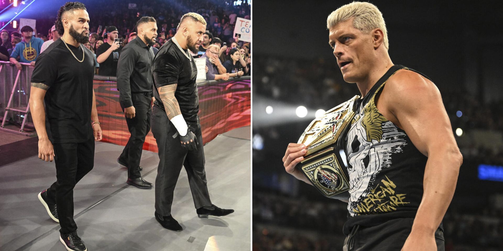 Cody Rhodes was involved in another segment with The Bloodline (Images via WWE.com)