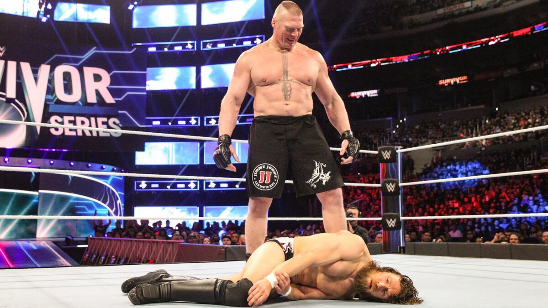 Daniel Bryan vs Brock Lesnar in 2018 [Image Credit: WWE.com]