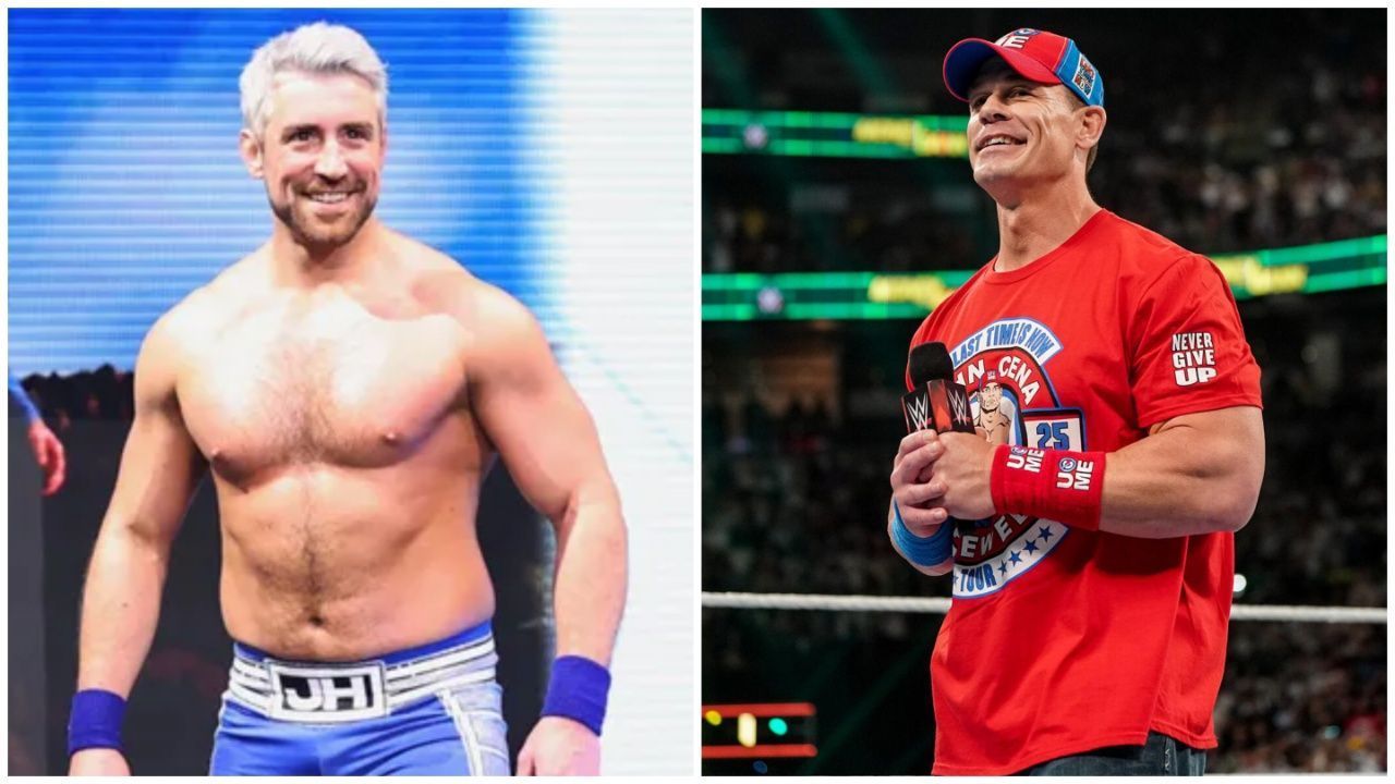 Joe Hendry calls out John Cena. (Photo: WWE.com)