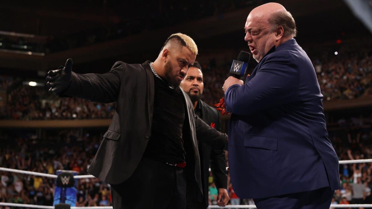 WWE, Paul Heyman, Solo Sikoa, Roman Reigns, Bloodline, 