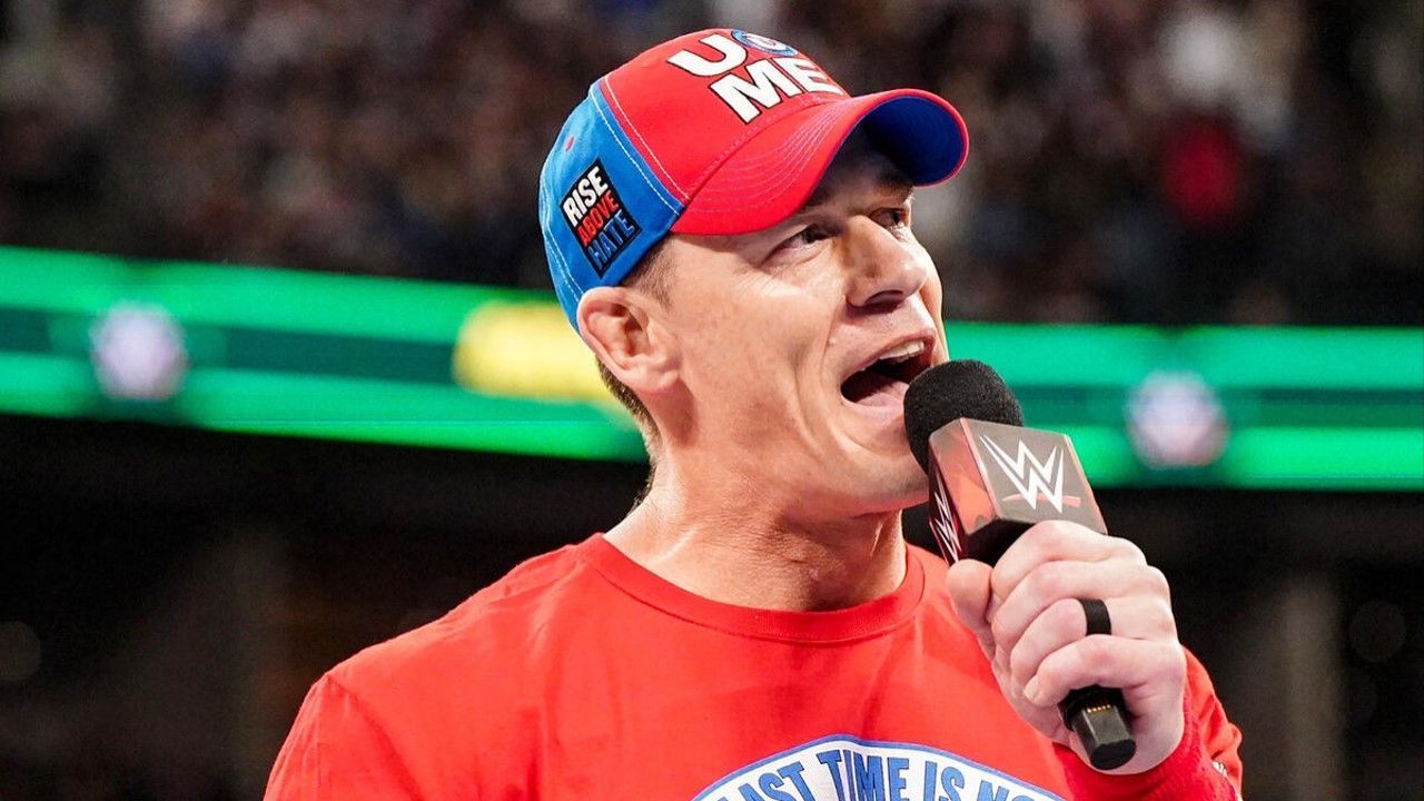 John Cena made a surprise appearance at Money in the Bank [Image credits: WWE]