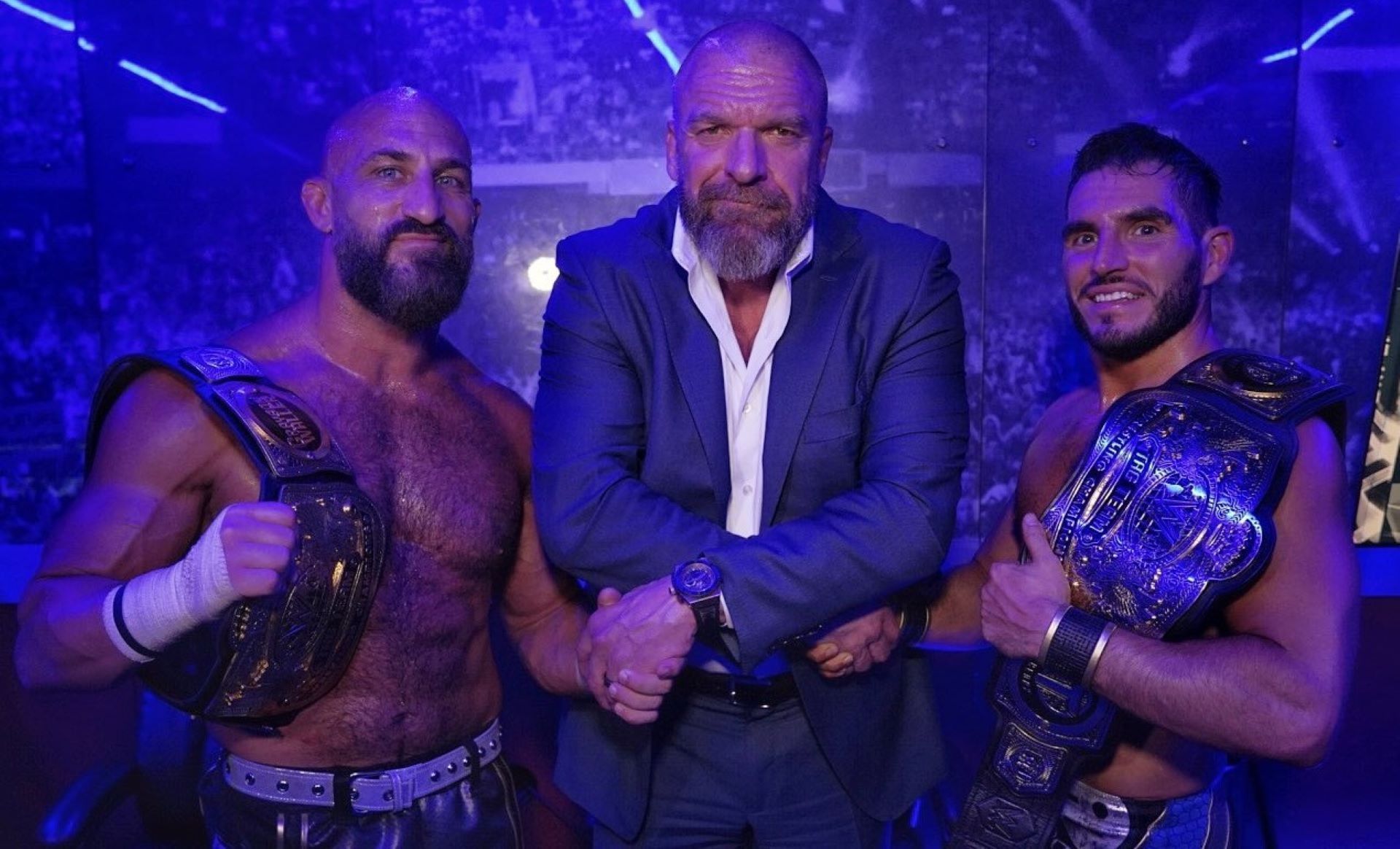 Triple H has been instrumental in the careers of Ciampa and Gargano (Credit: Triple H&#039;s X/Twitter)