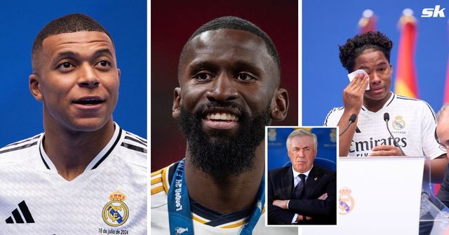 He'll do the same when Mbappe comes” - Real Madrid boss Ancelotti on  alleged problems between Rudiger and Endrick after training incident
