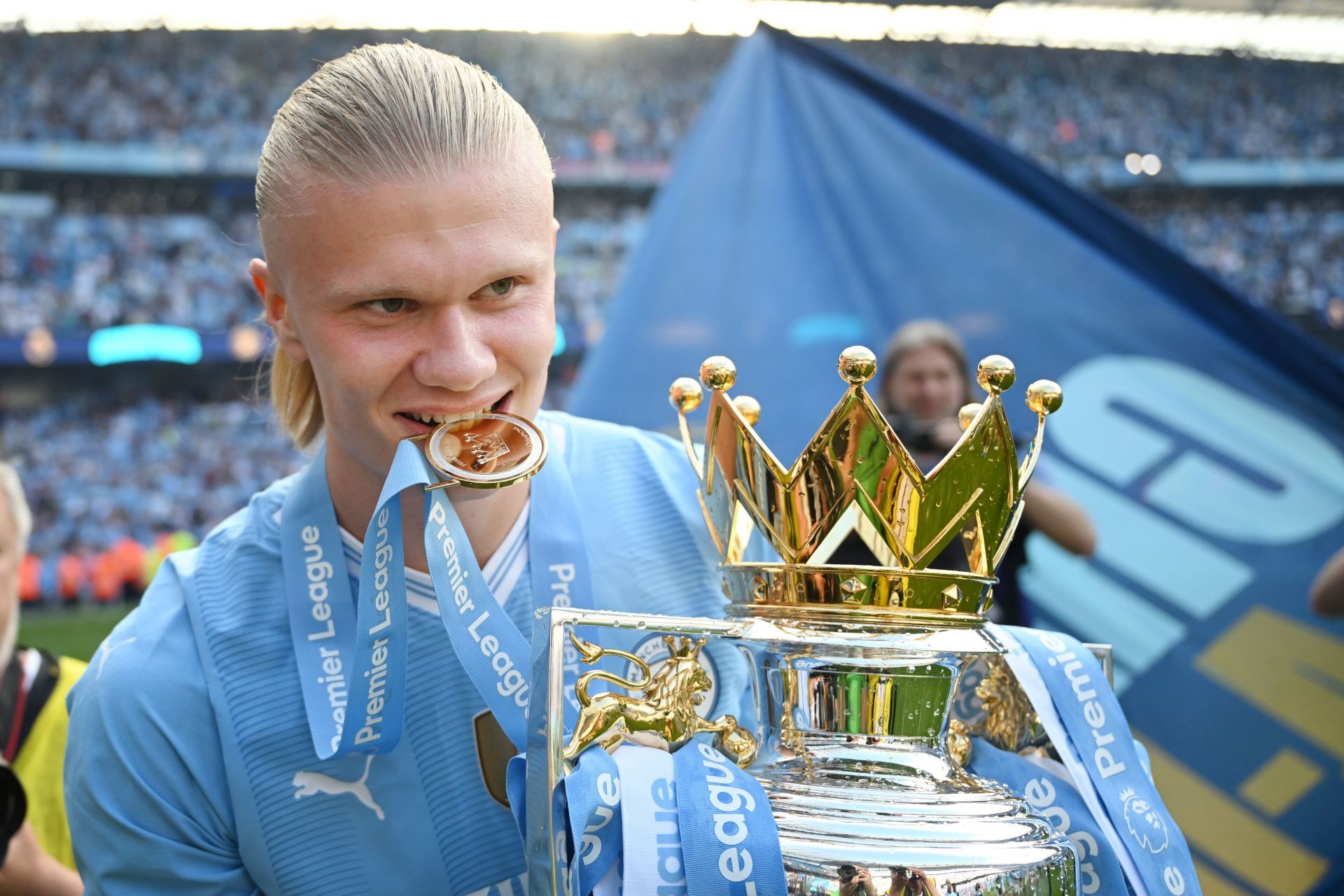 Manchester City striker Erling Haaland