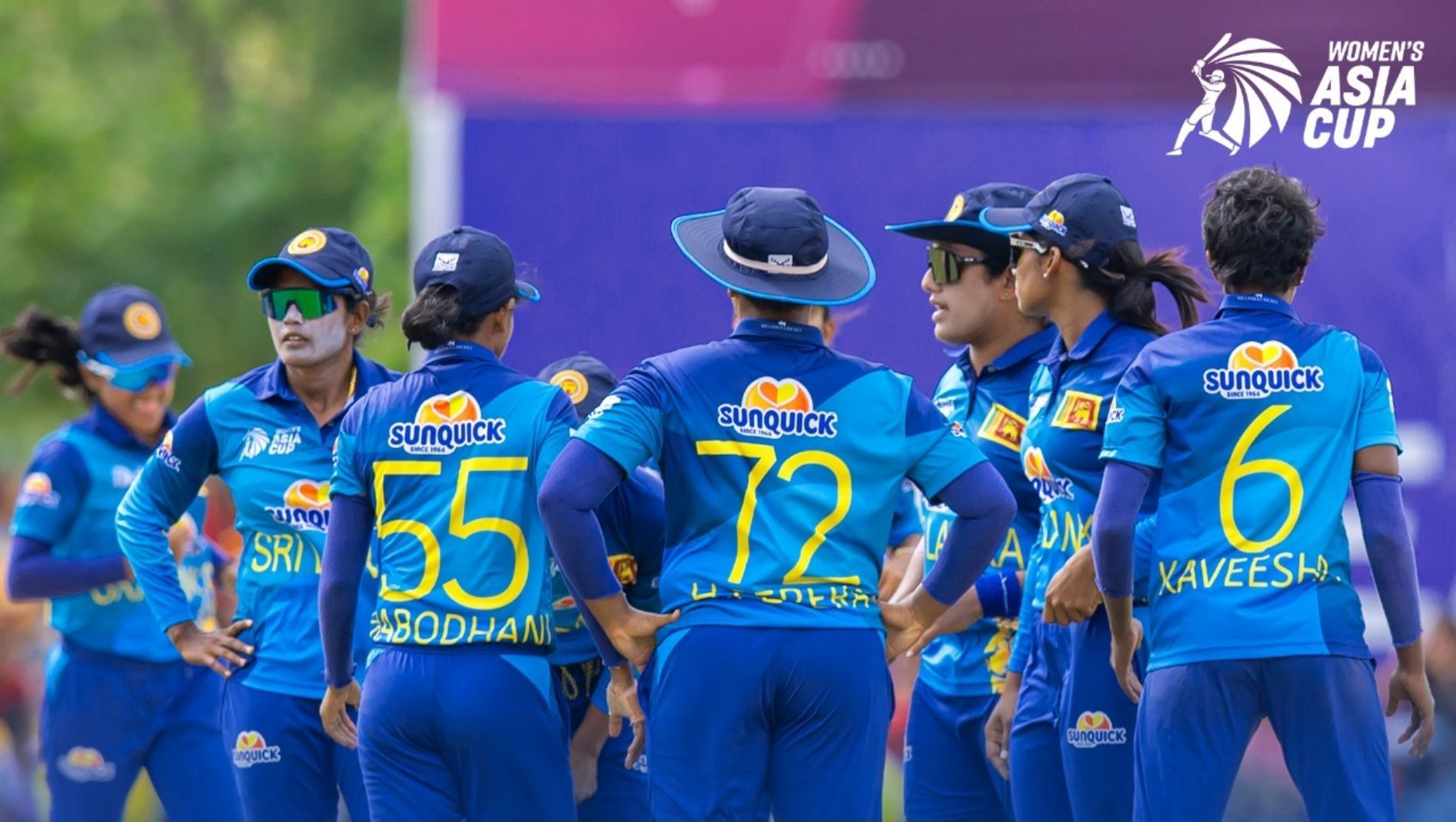 Sri Lanka were too good for India in the 2024 Women’s Asia Cup final. (Image Credits: @OfficialSLC/ X)