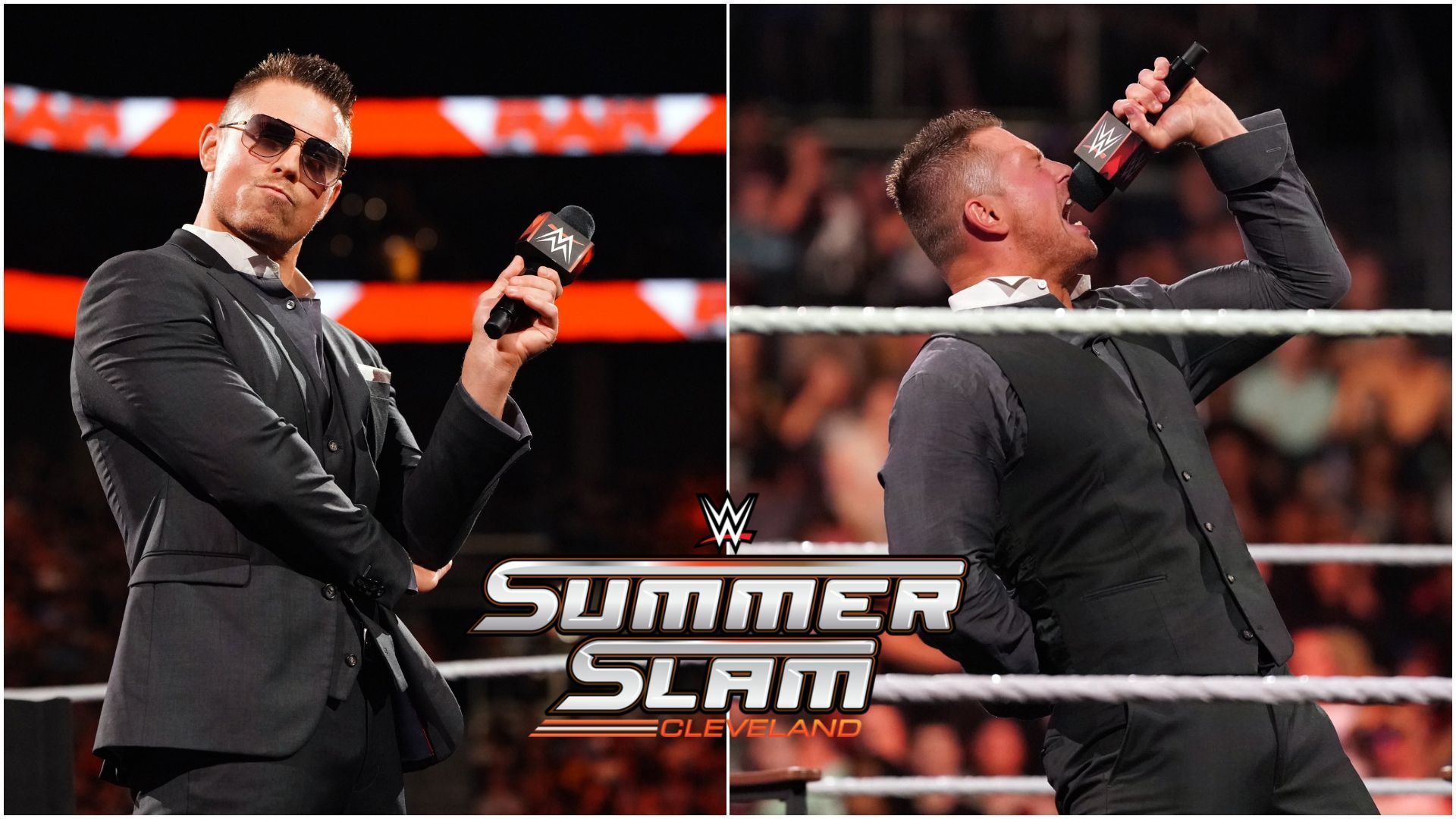 The Miz is a former WWE Champion! (Images via WWE.com)