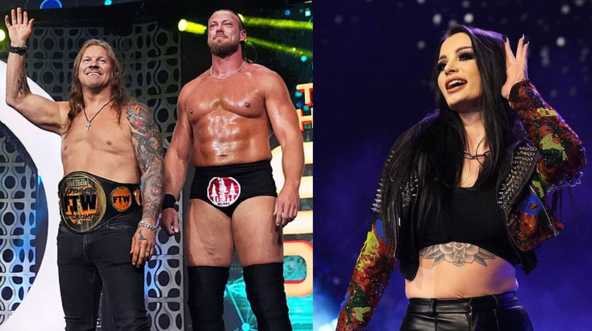 AEW Rampage में क्रिस जैरिको ने मैच लड़ा (Photo: allelitewrestling.com and Saraya Instagram)