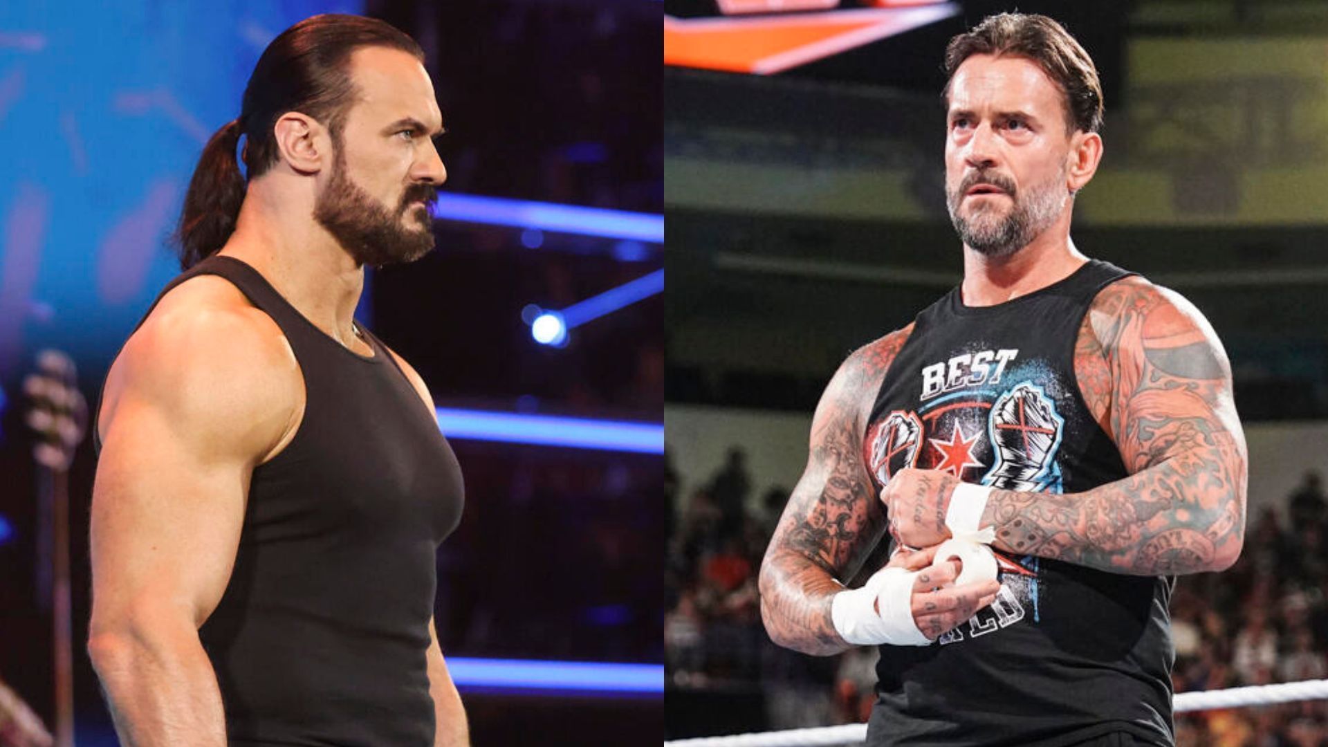 Punk and McIntyre had a confrontation last night on RAW. [Photos: WWE.com]