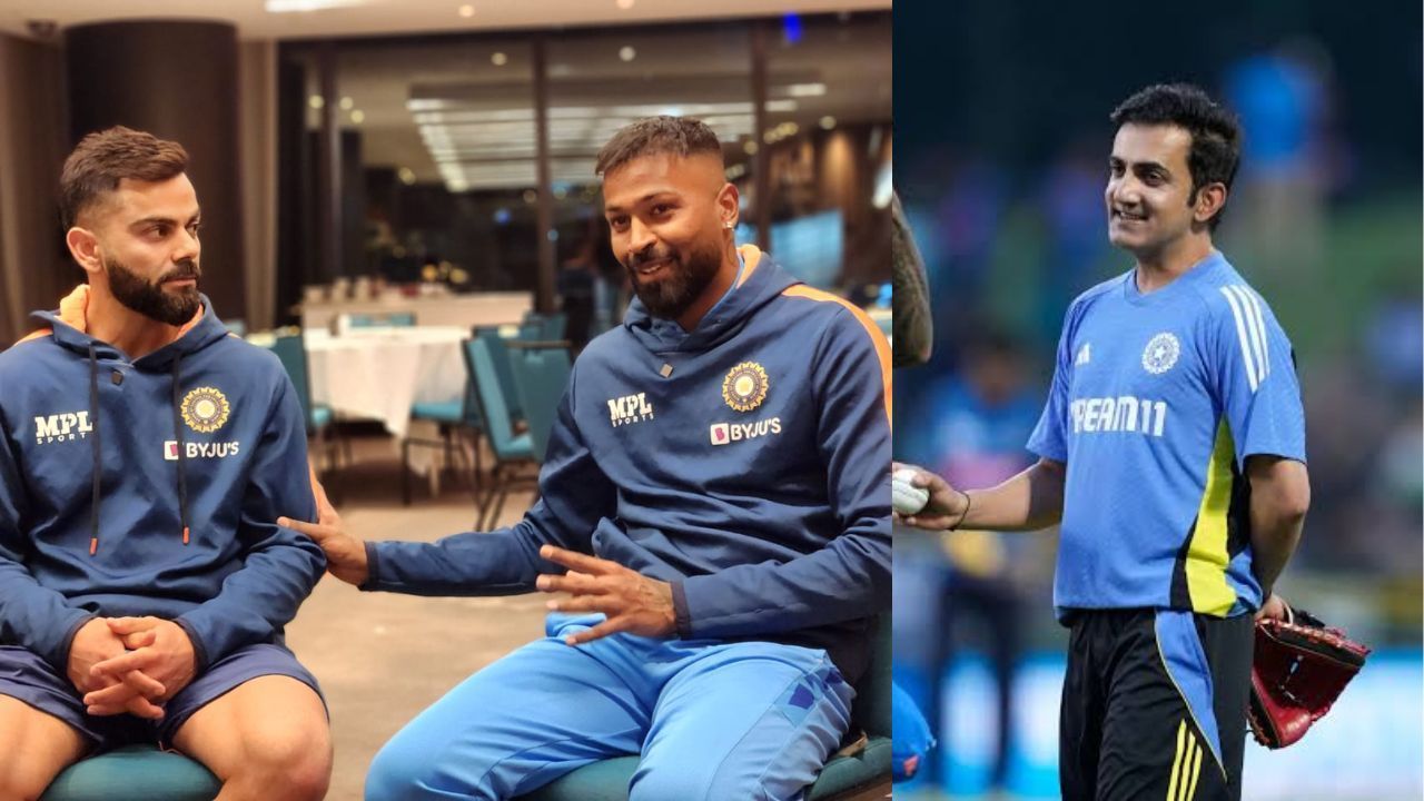 gautam gambhir virat kohli hardik pandya