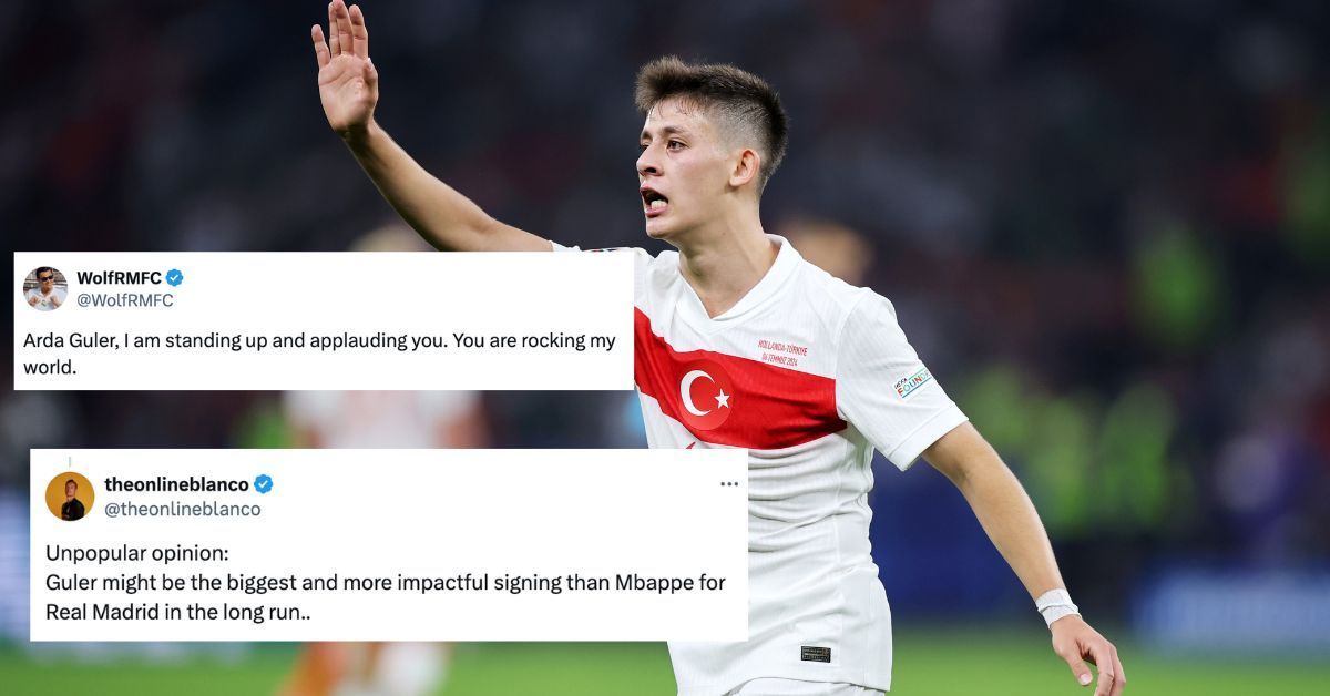 Fans take to social media to praise Arda Guler after his latest performance for Turkiye