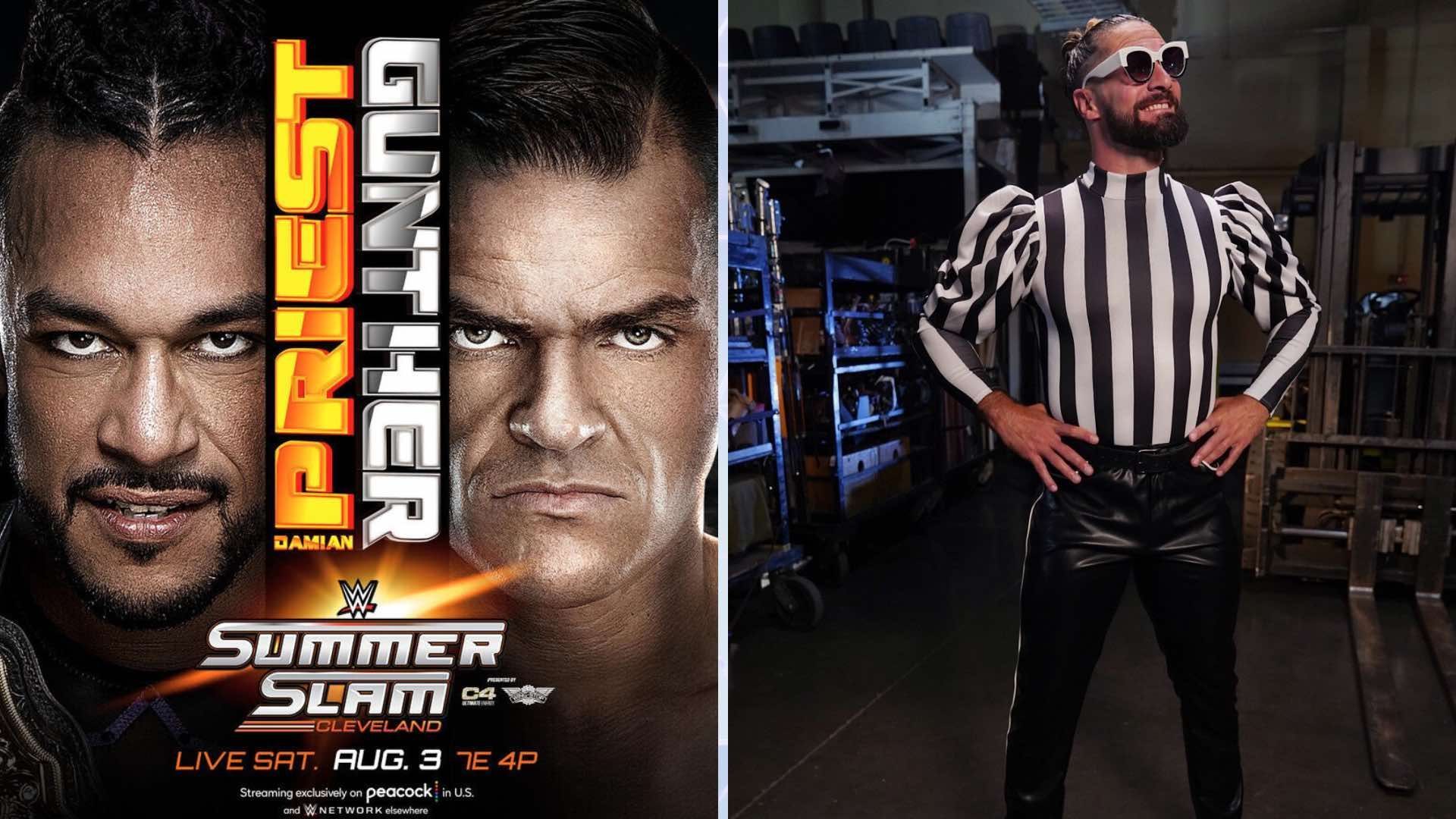 SummerSlam 2024 is set to take place on August 3 at Cleveland Browns Stadium in Cleveland, Ohio [Image credit: wwe.com; x.com]