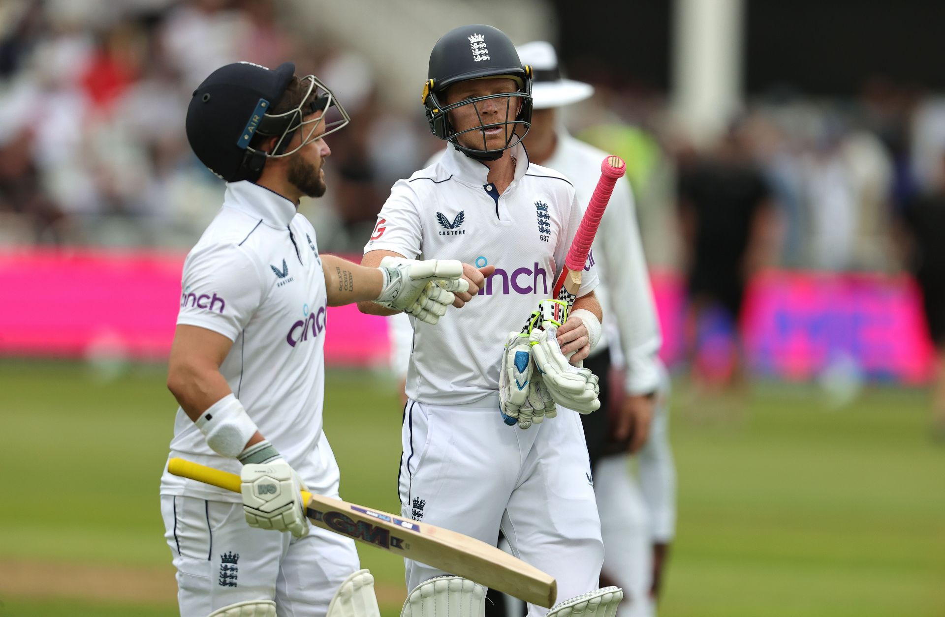 Ben Duckett and Ollie Pope. (Credits: Getty)