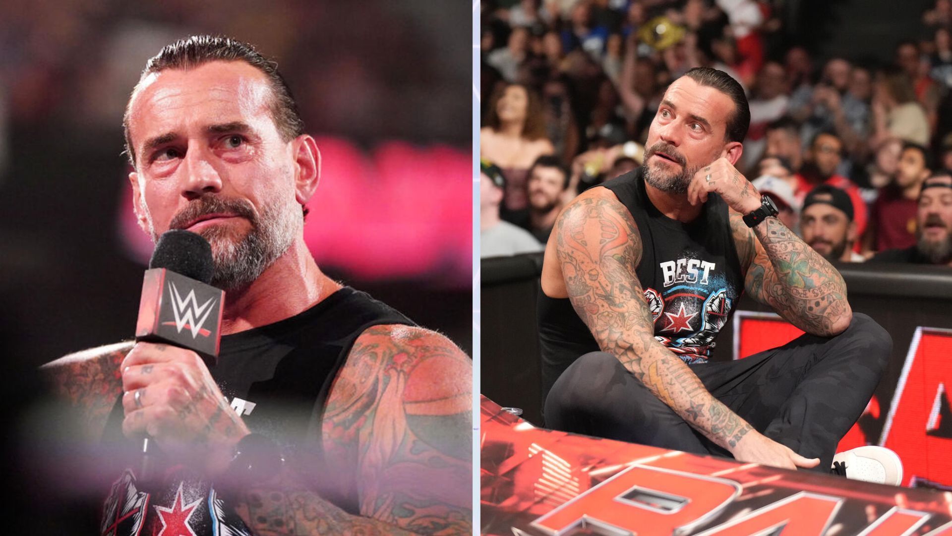 CM Punk hurt himself at Royal Rumble men