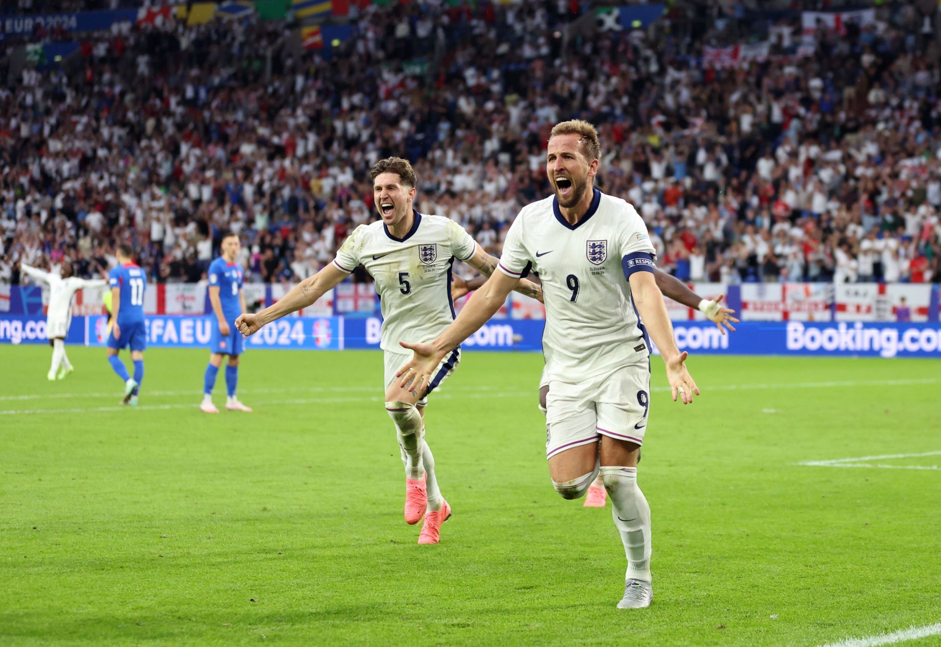The pair got on the scoresheet to hand England the win.