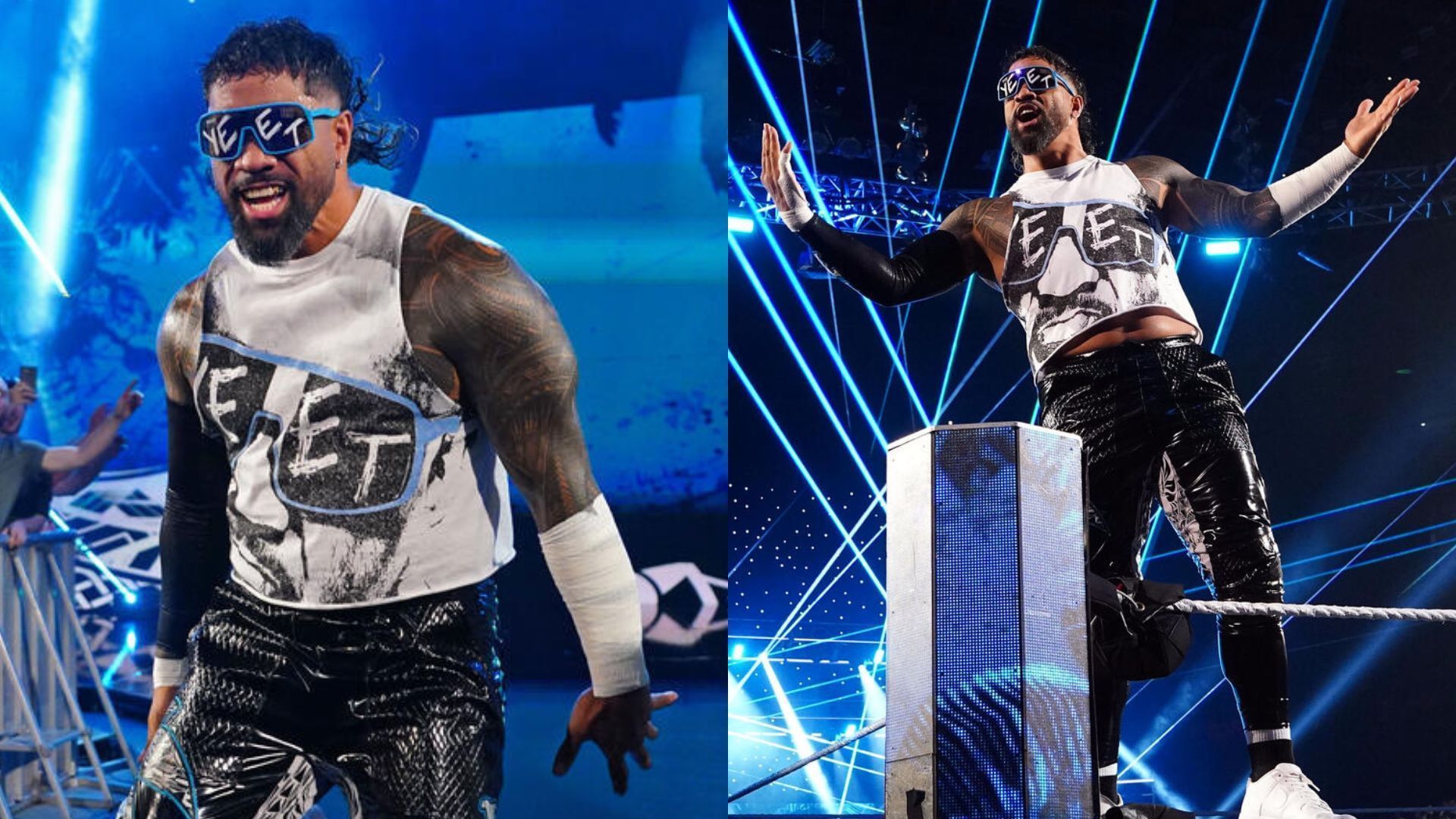 Main Event Jey picked up a win last night on RAW. [Photos: WWE.com]