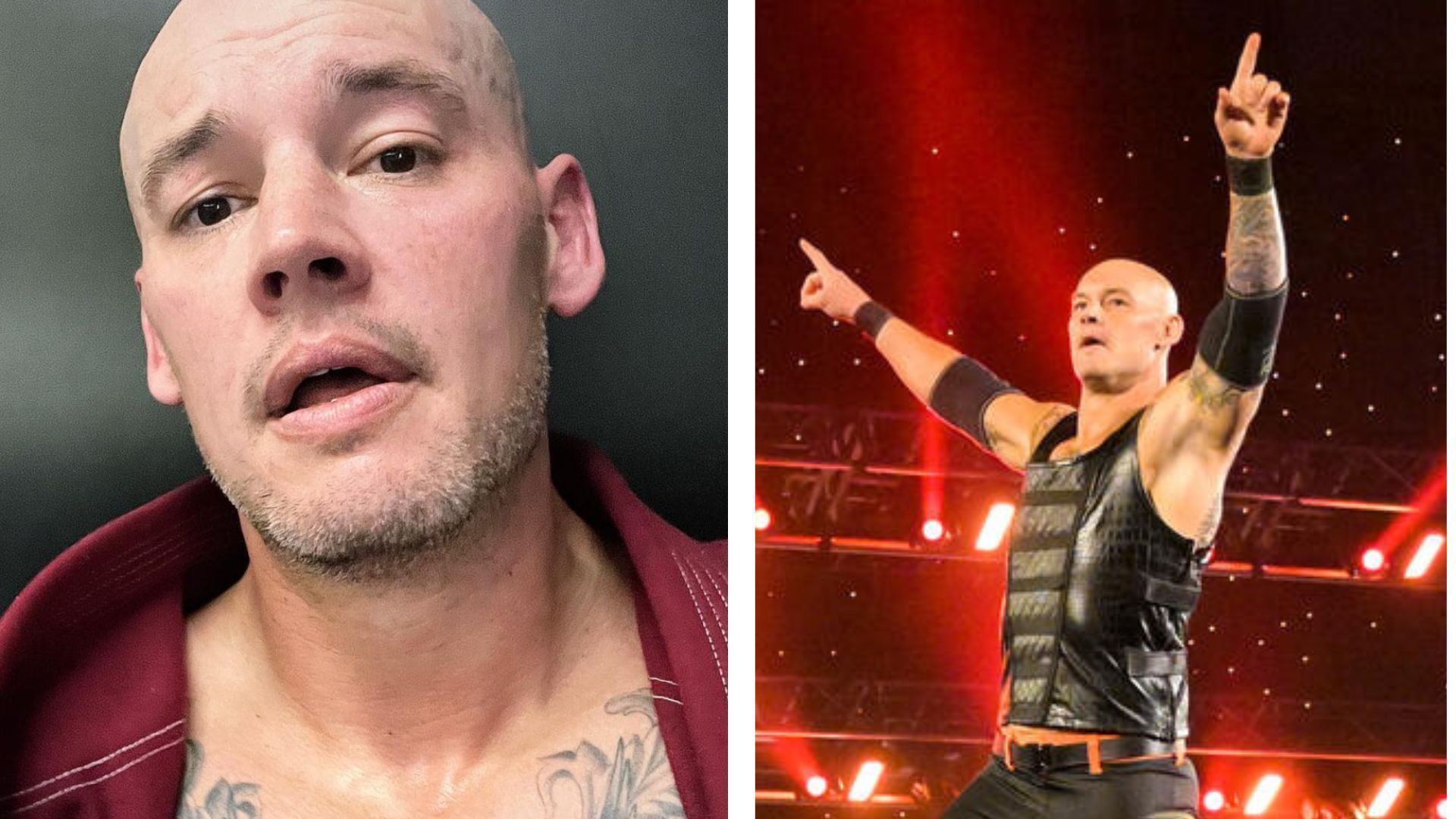 The Lone Wolf was in action this past Friday night on SmackDown. [Photos: Baron Corbin on Instagram, WWE.com]