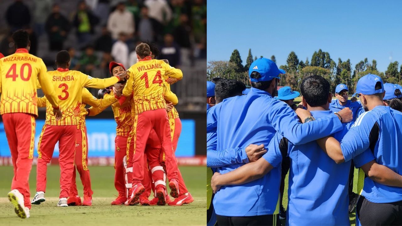 जिम्बाब्वे और भारत के बीच सीरीज की शुरुआत शनिवार से होगी (Photo Credit: X/@ZimCricketv, @BCCI)