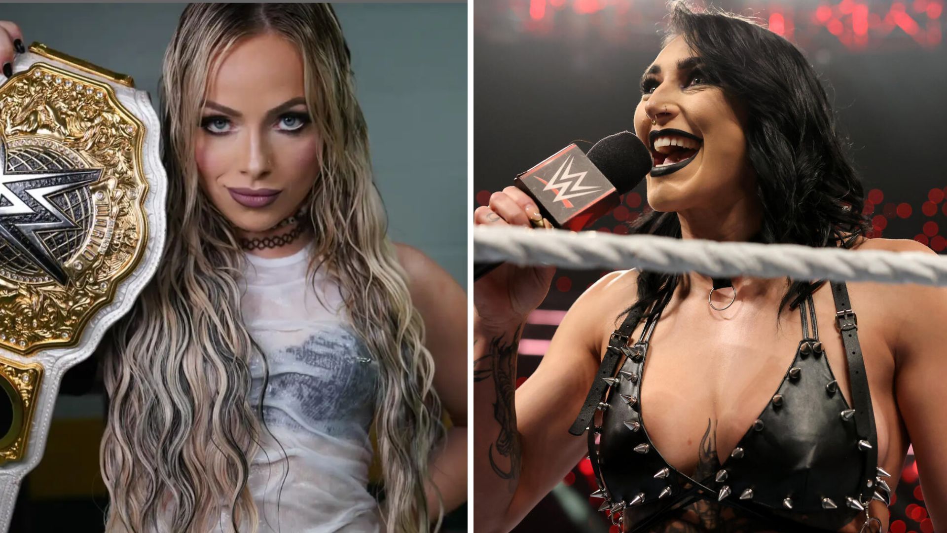 Ripley and Morgan are in a bitter rivalry. [Photos: Liv Morgan on Instagram, WWE.com]