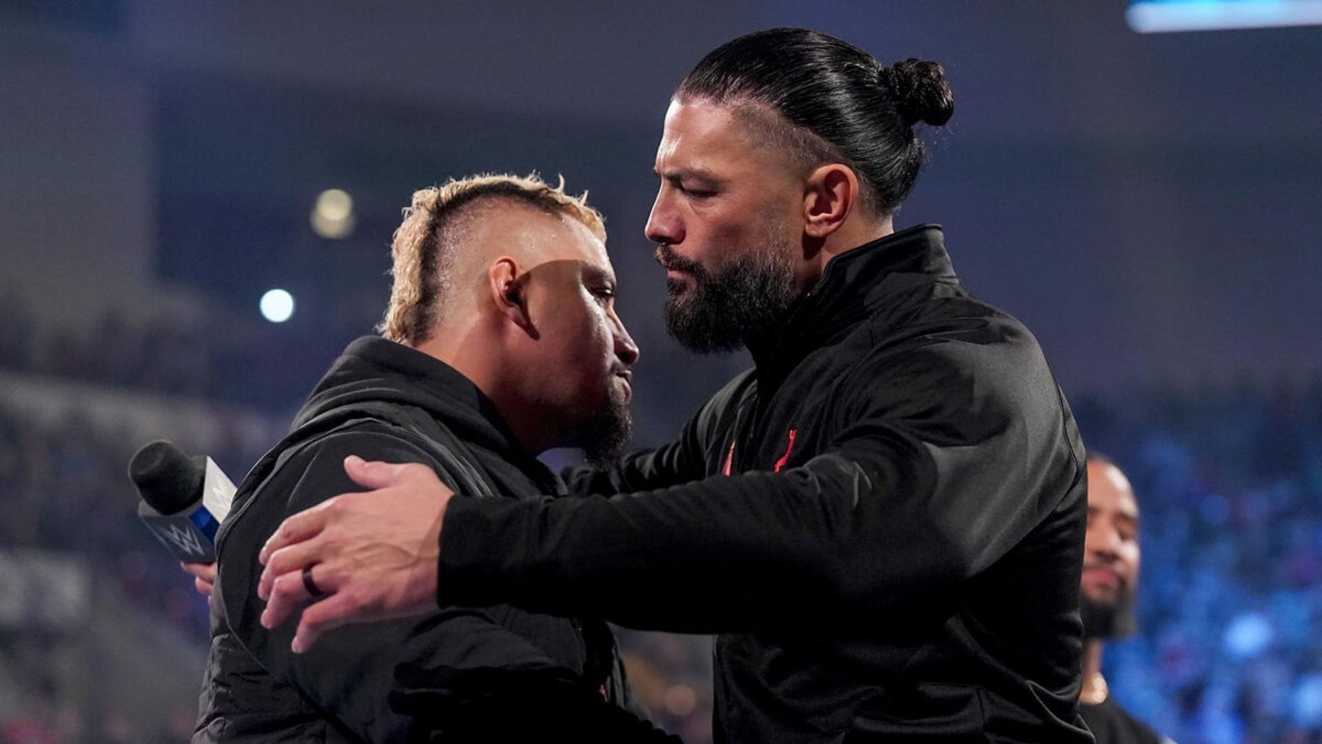 Roman Reigns with Solo Sikoa (Image credit: WWE.com)