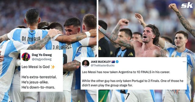 Lionel Messi: “Never doubt the GOAT” “It is coming home” - X goes wild ...