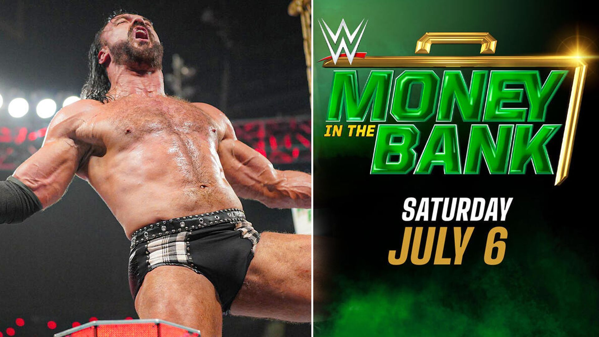 Final Money in the Bank match card (July 1, 2024) Drew McIntyre earns