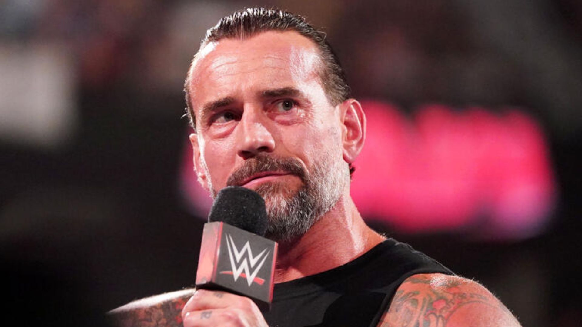 CM Punk on RAW last Monday night [Photo credit: WWE]