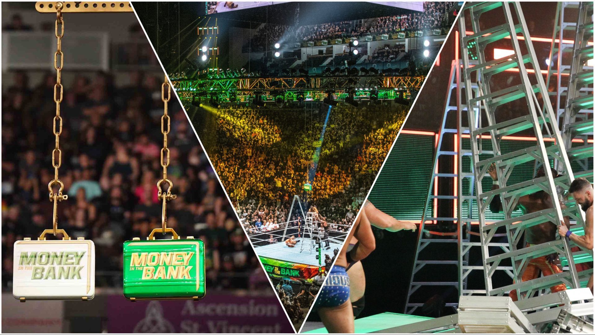 Highlights from WWE Money In the Bank from previous years